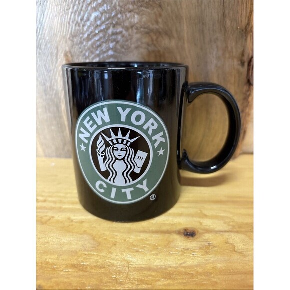 New York City Coffee Mug Cup Statue Of Liberty Starbucks LookAlike NY Loves You - Picture 2 of 5